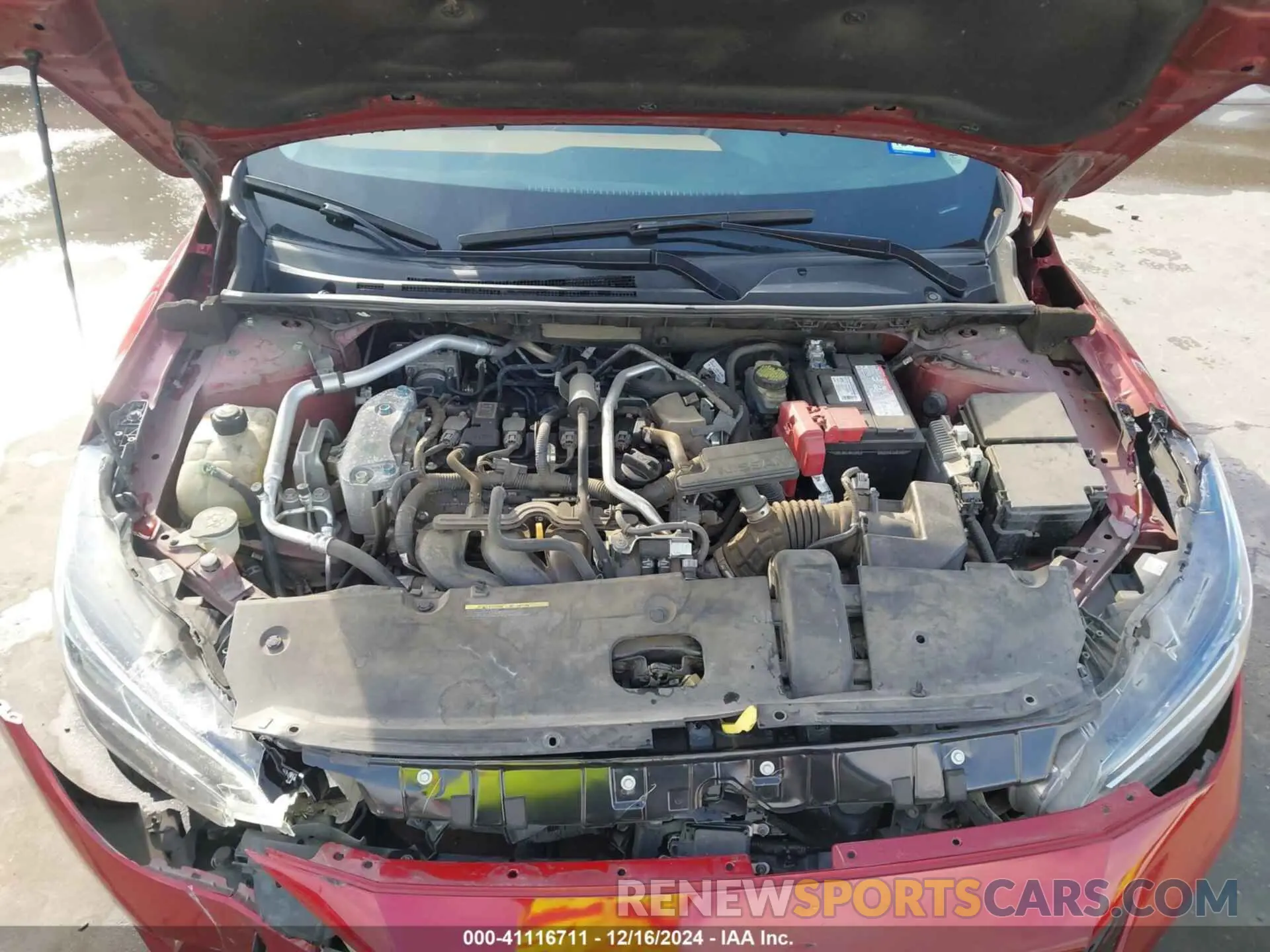 10 Photograph of a damaged car 3N1AB8CV5LY309951 NISSAN SENTRA 2020