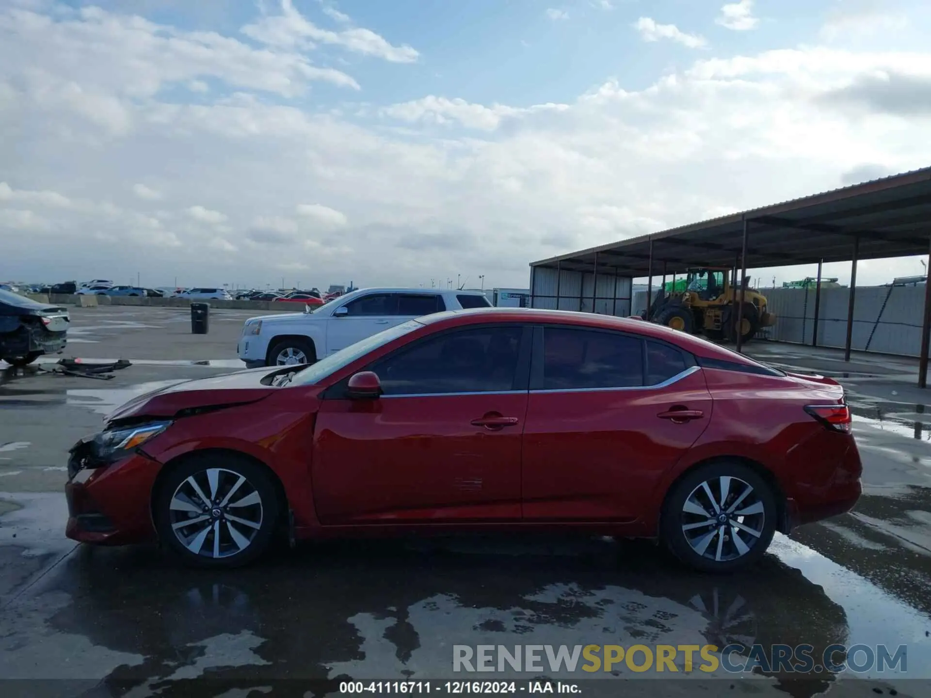 15 Photograph of a damaged car 3N1AB8CV5LY309951 NISSAN SENTRA 2020