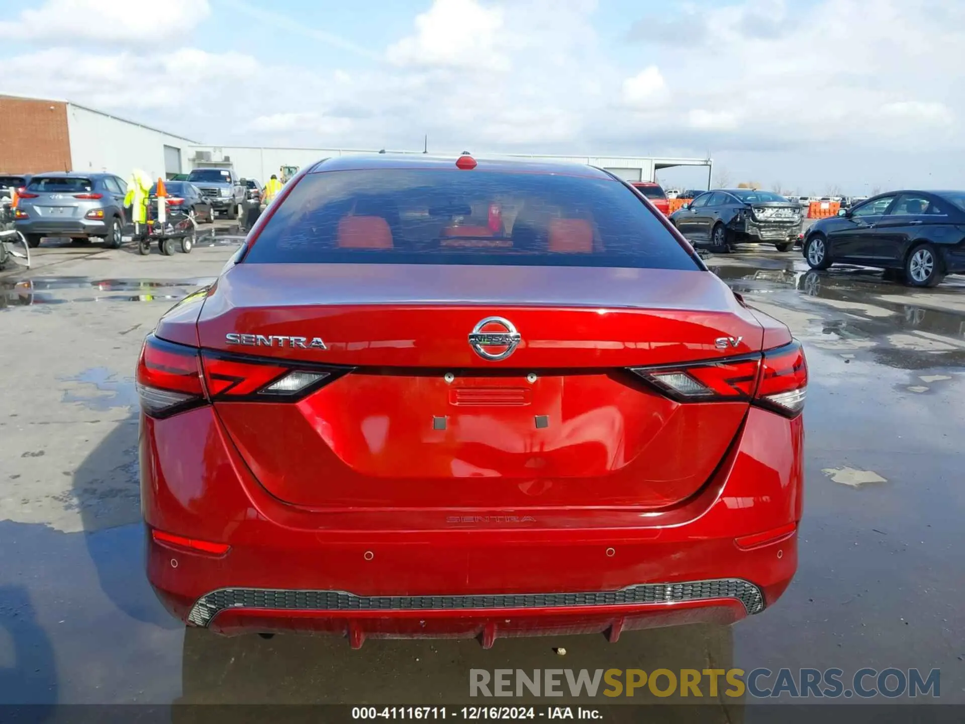 17 Photograph of a damaged car 3N1AB8CV5LY309951 NISSAN SENTRA 2020