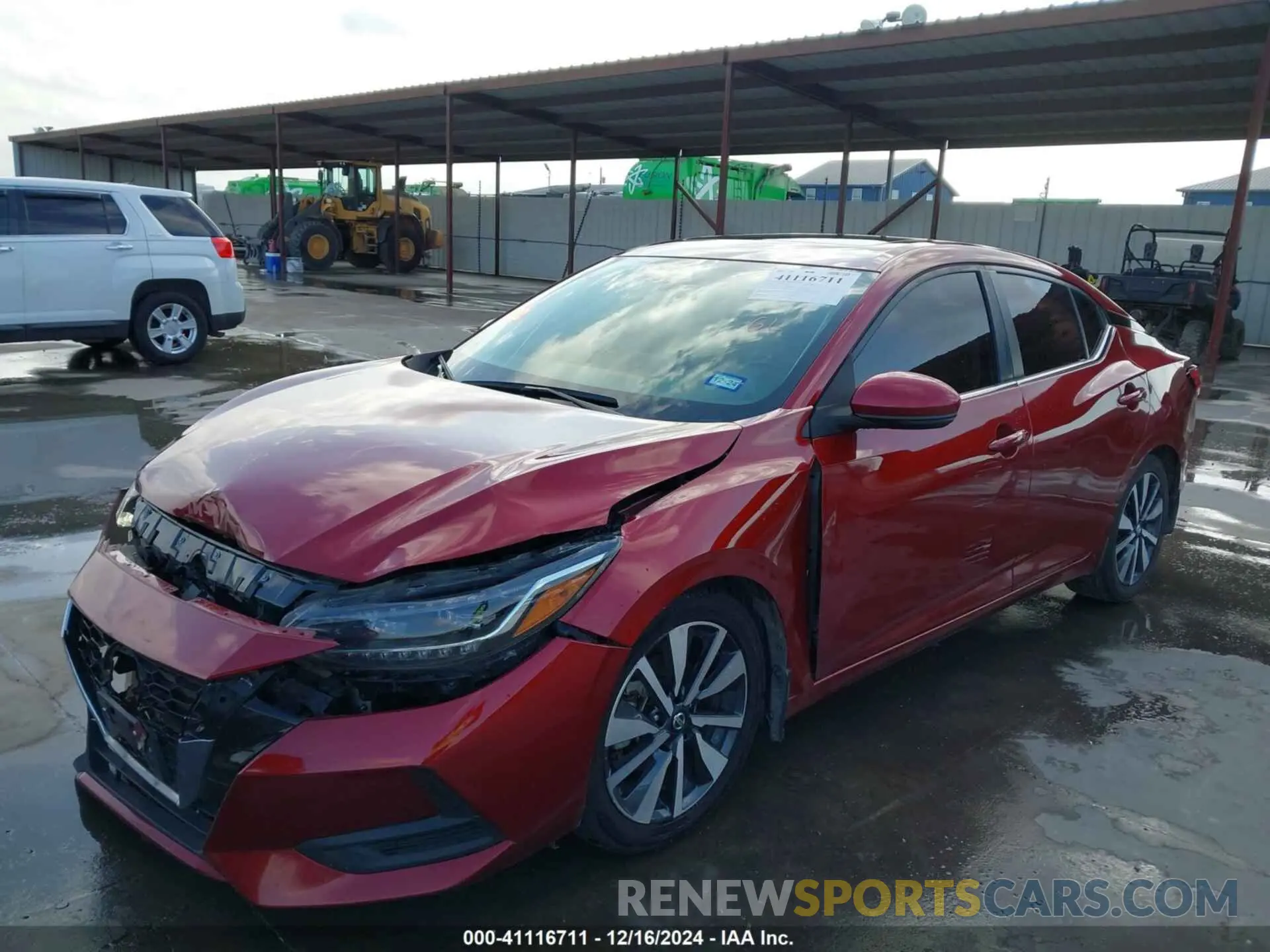 19 Photograph of a damaged car 3N1AB8CV5LY309951 NISSAN SENTRA 2020