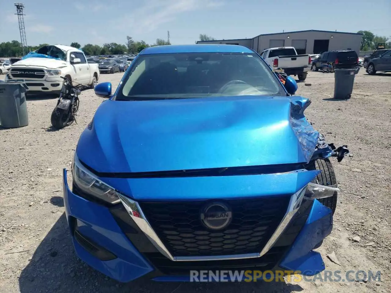 5 Photograph of a damaged car 3N1AB8CV5LY312526 NISSAN SENTRA 2020