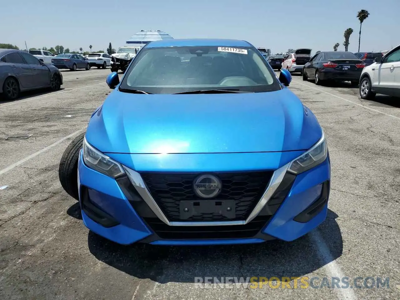 5 Photograph of a damaged car 3N1AB8CV6LY208286 NISSAN SENTRA 2020