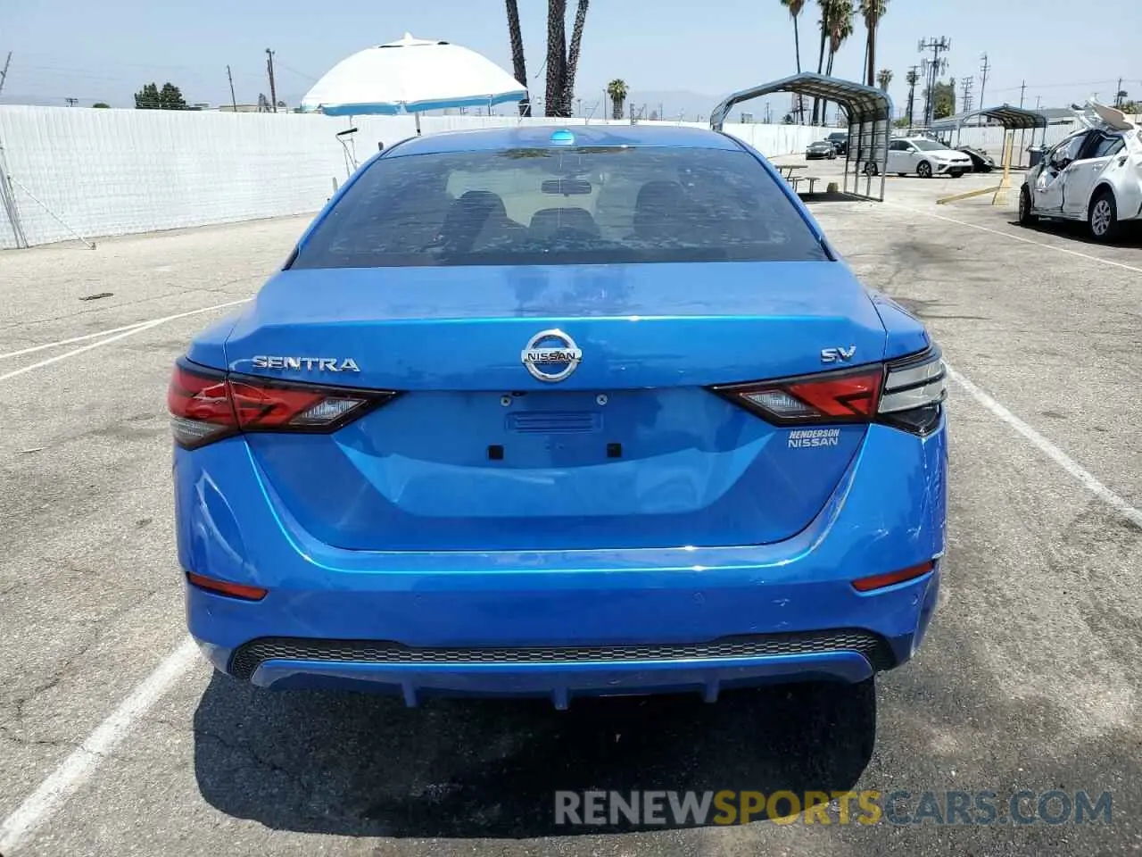 6 Photograph of a damaged car 3N1AB8CV6LY208286 NISSAN SENTRA 2020