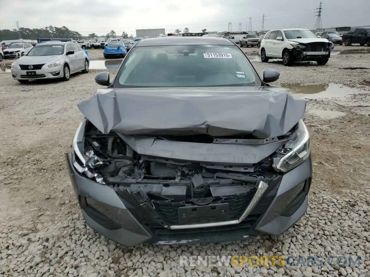 5 Photograph of a damaged car 3N1AB8CV6LY209082 NISSAN SENTRA 2020