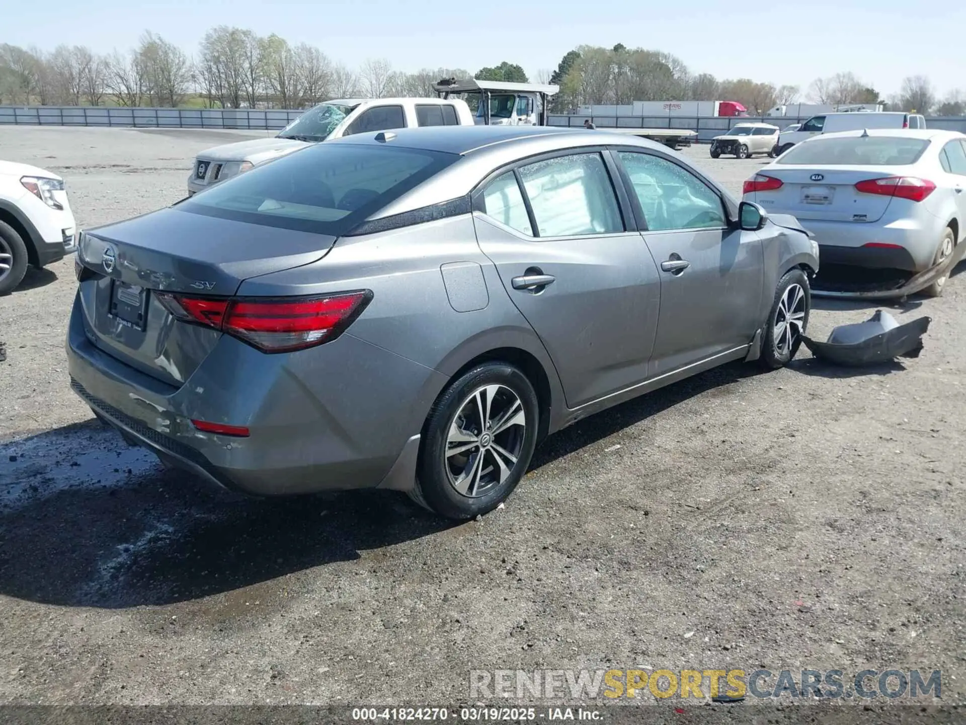 4 Photograph of a damaged car 3N1AB8CV6LY218915 NISSAN SENTRA 2020