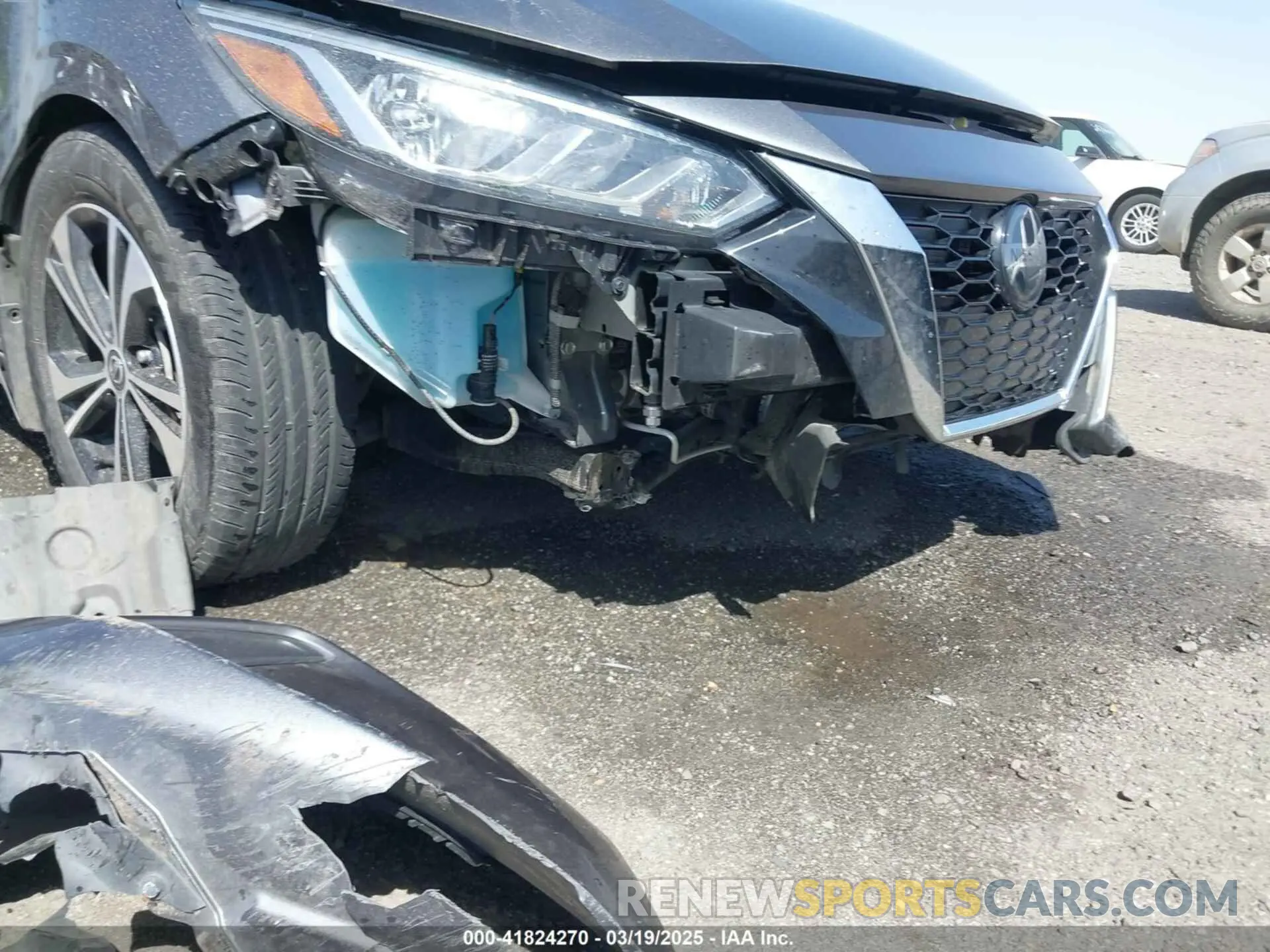6 Photograph of a damaged car 3N1AB8CV6LY218915 NISSAN SENTRA 2020