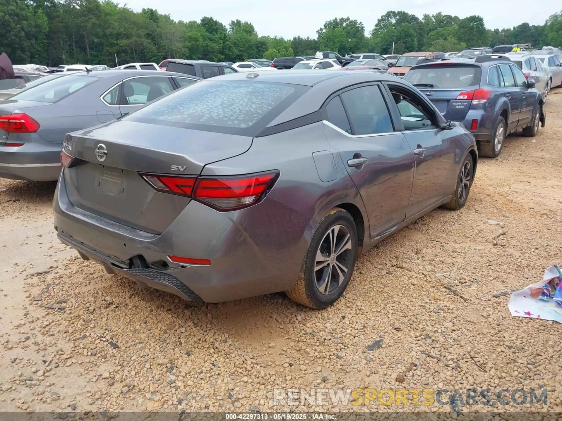 4 Photograph of a damaged car 3N1AB8CV6LY220664 NISSAN SENTRA 2020