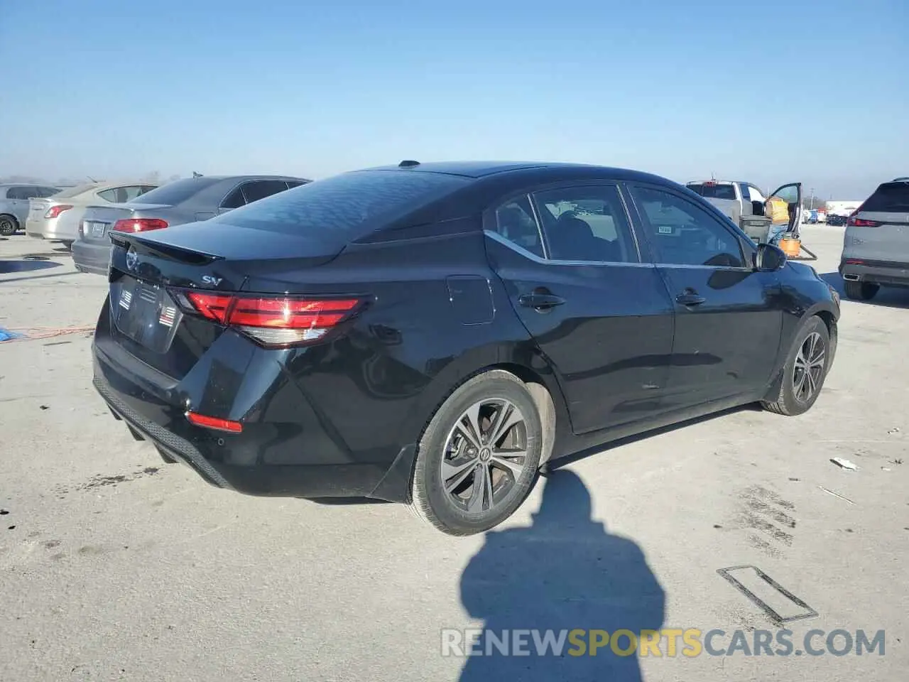 3 Photograph of a damaged car 3N1AB8CV6LY231437 NISSAN SENTRA 2020