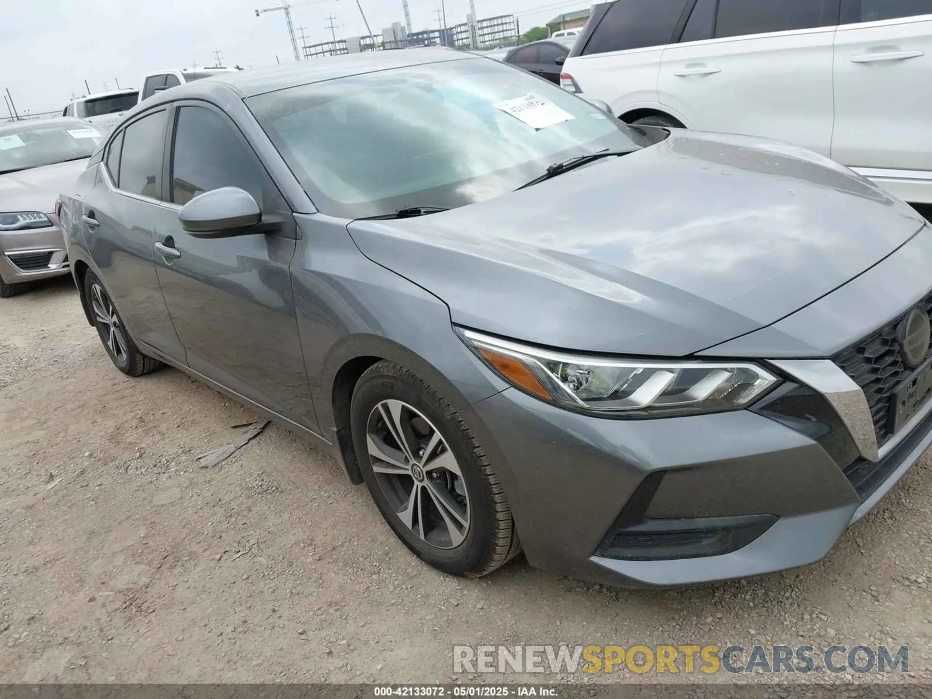 1 Photograph of a damaged car 3N1AB8CV6LY238047 NISSAN SENTRA 2020