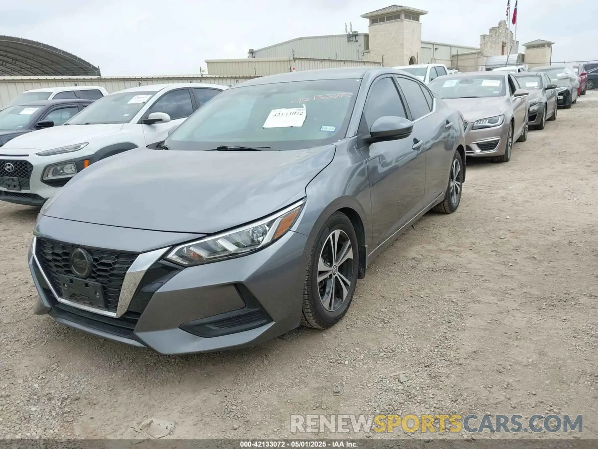 2 Photograph of a damaged car 3N1AB8CV6LY238047 NISSAN SENTRA 2020