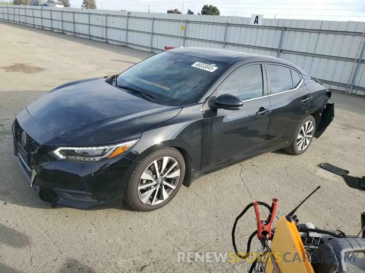 1 Photograph of a damaged car 3N1AB8CV6LY246438 NISSAN SENTRA 2020