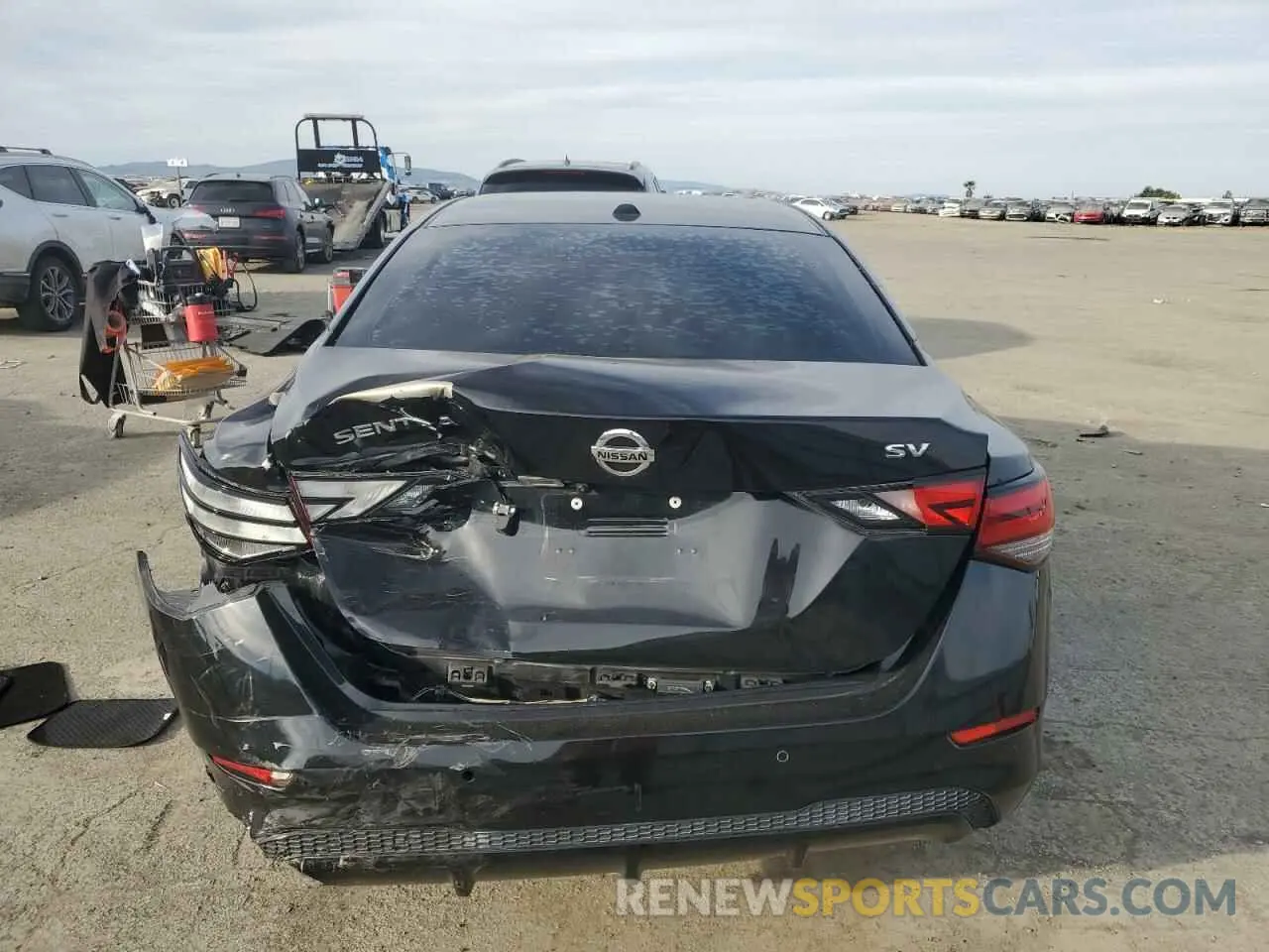 6 Photograph of a damaged car 3N1AB8CV6LY246438 NISSAN SENTRA 2020