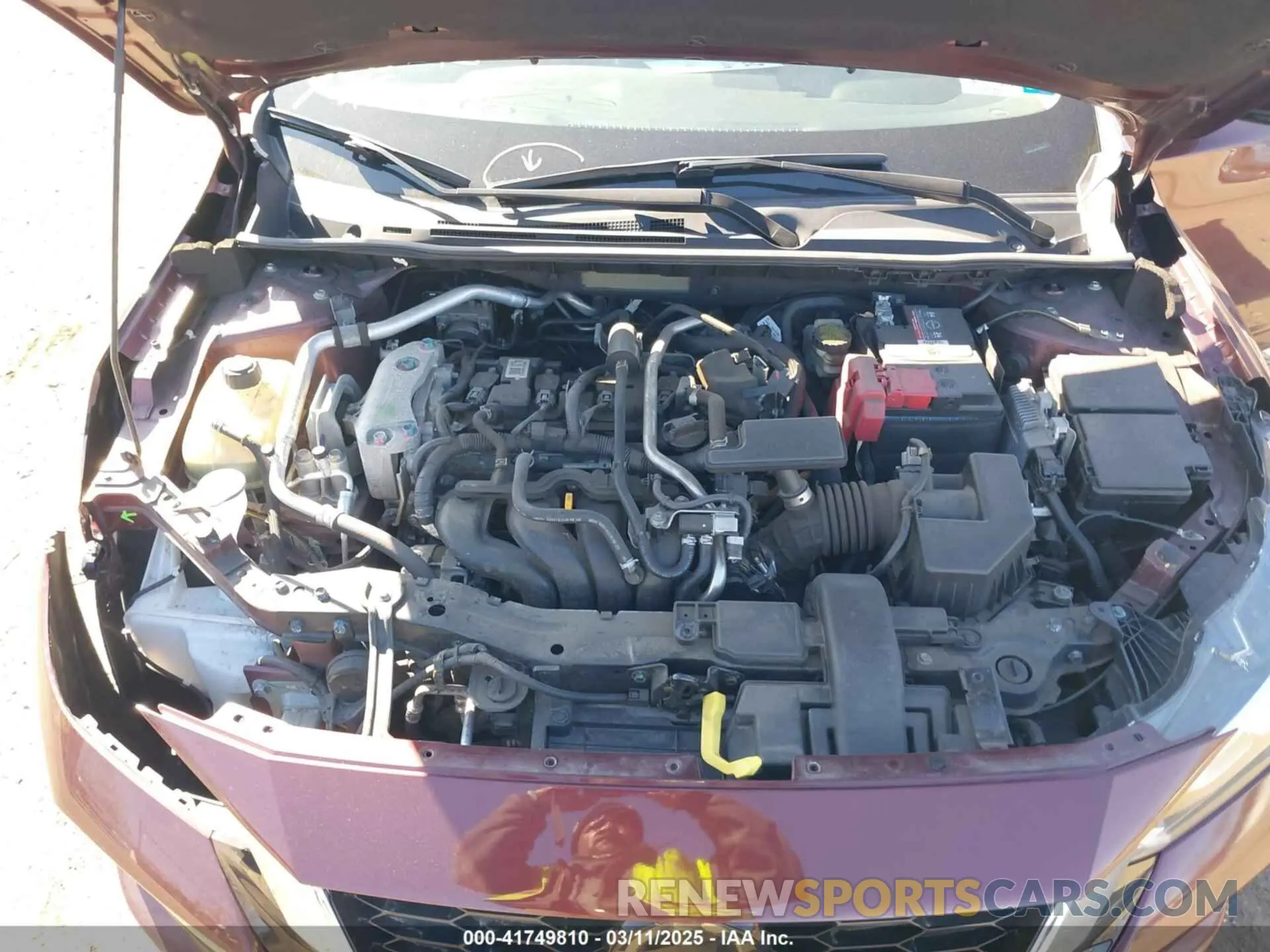 10 Photograph of a damaged car 3N1AB8CV6LY259139 NISSAN SENTRA 2020