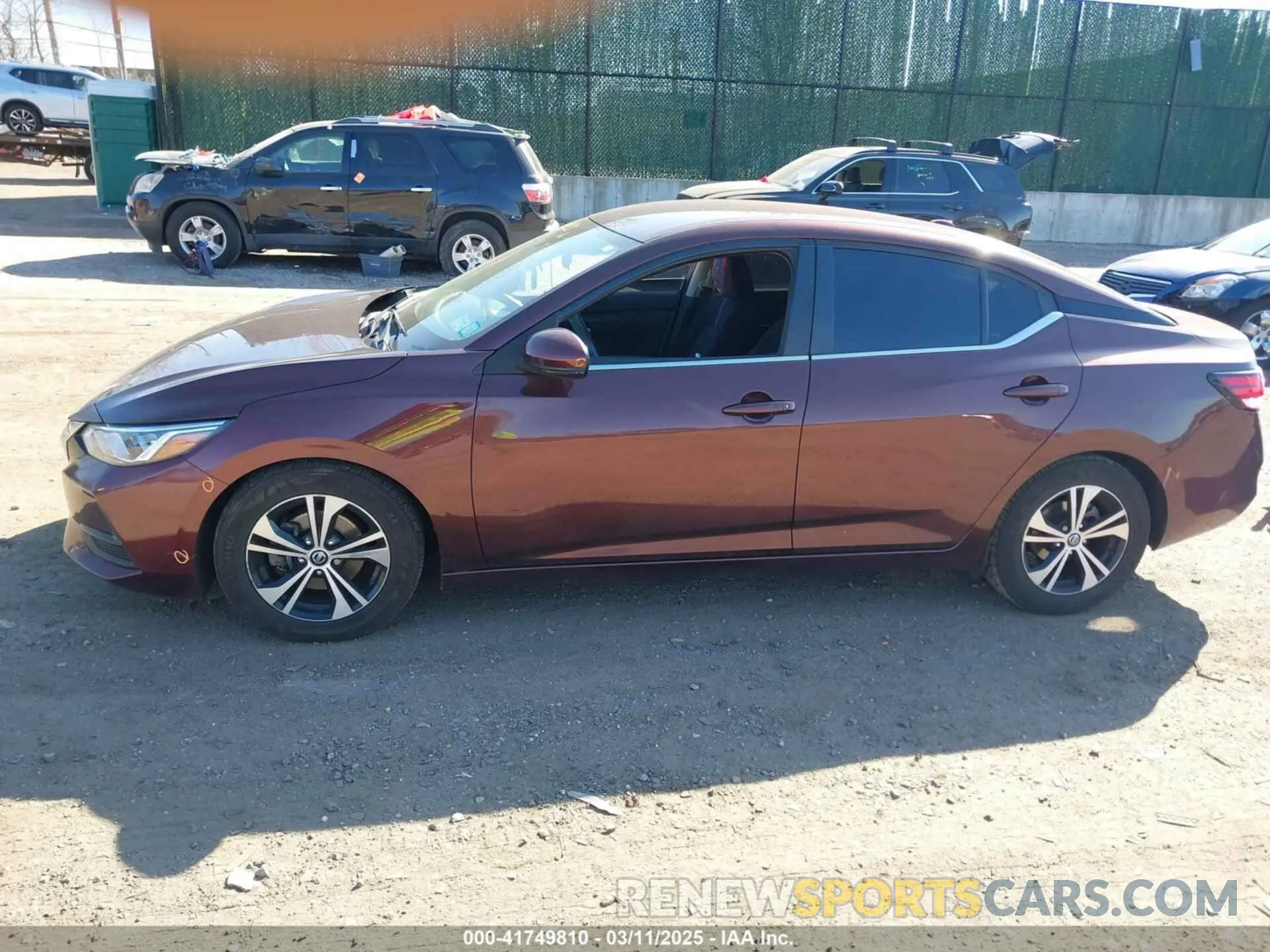 14 Photograph of a damaged car 3N1AB8CV6LY259139 NISSAN SENTRA 2020