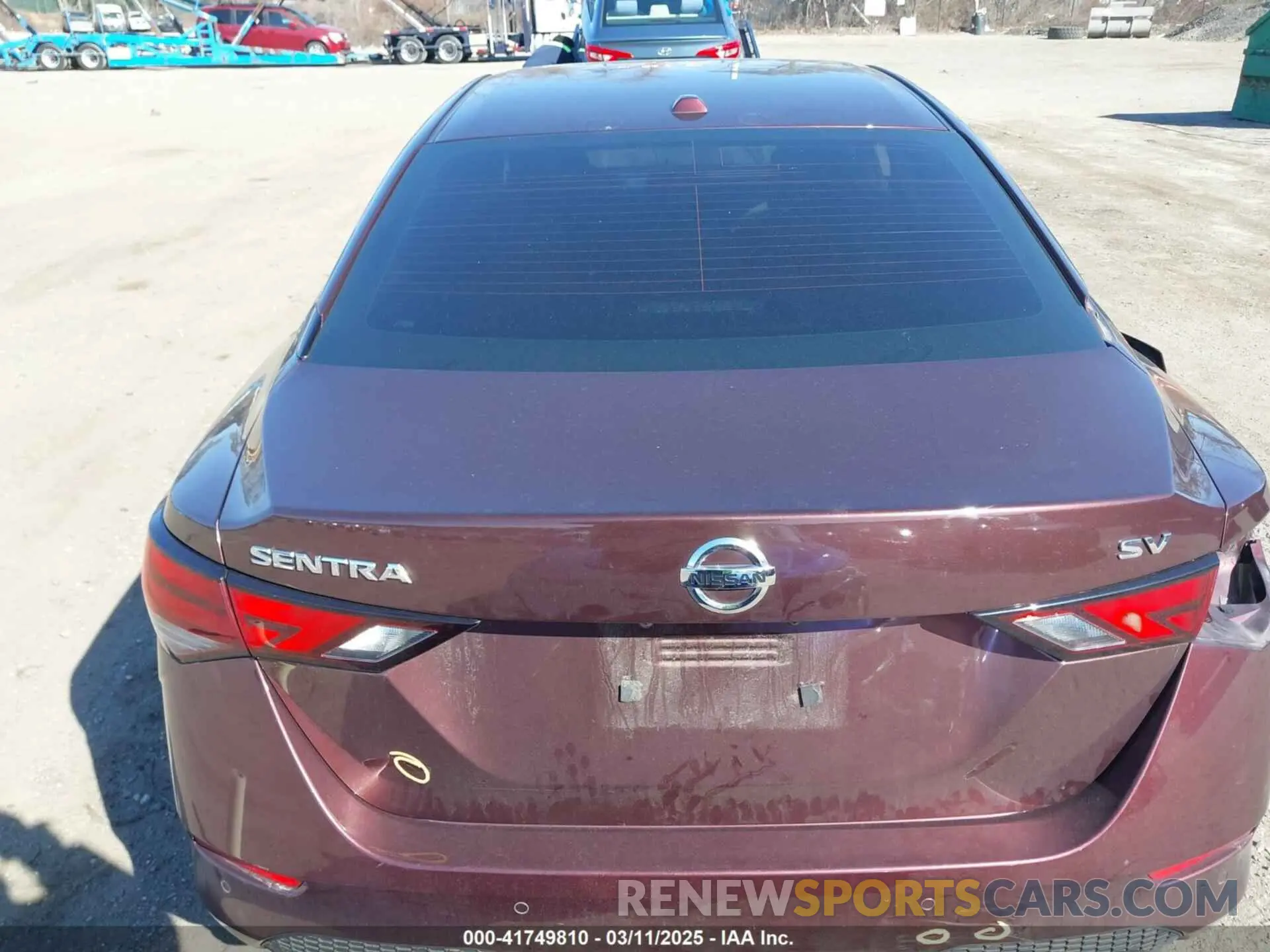 16 Photograph of a damaged car 3N1AB8CV6LY259139 NISSAN SENTRA 2020