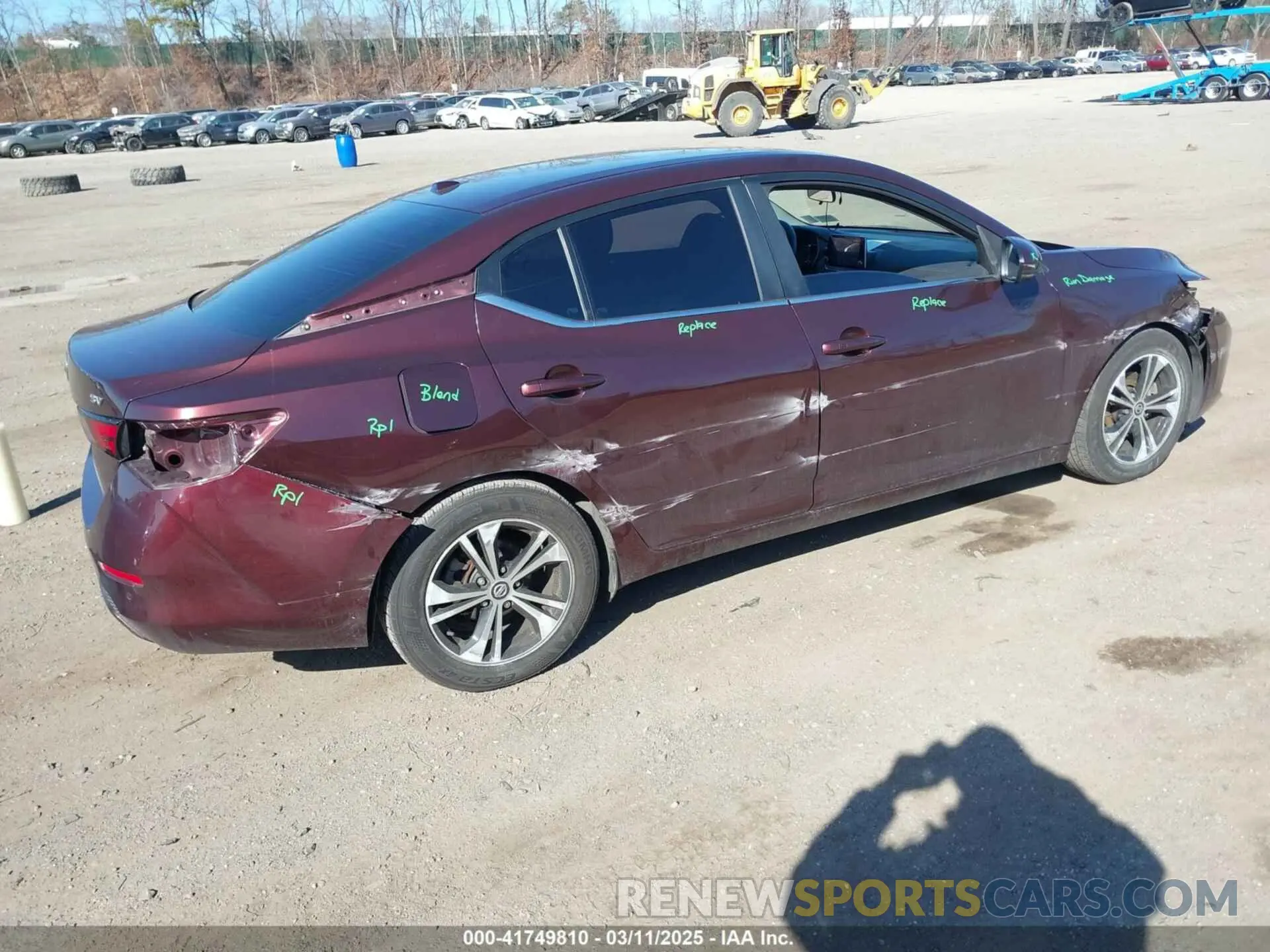 4 Photograph of a damaged car 3N1AB8CV6LY259139 NISSAN SENTRA 2020