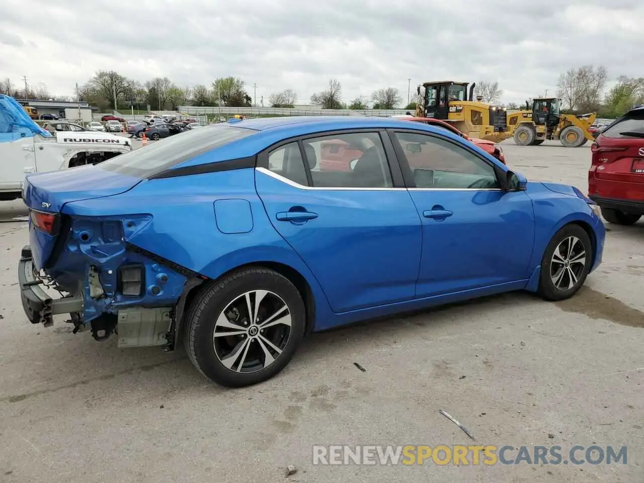 3 Photograph of a damaged car 3N1AB8CV6LY260551 NISSAN SENTRA 2020
