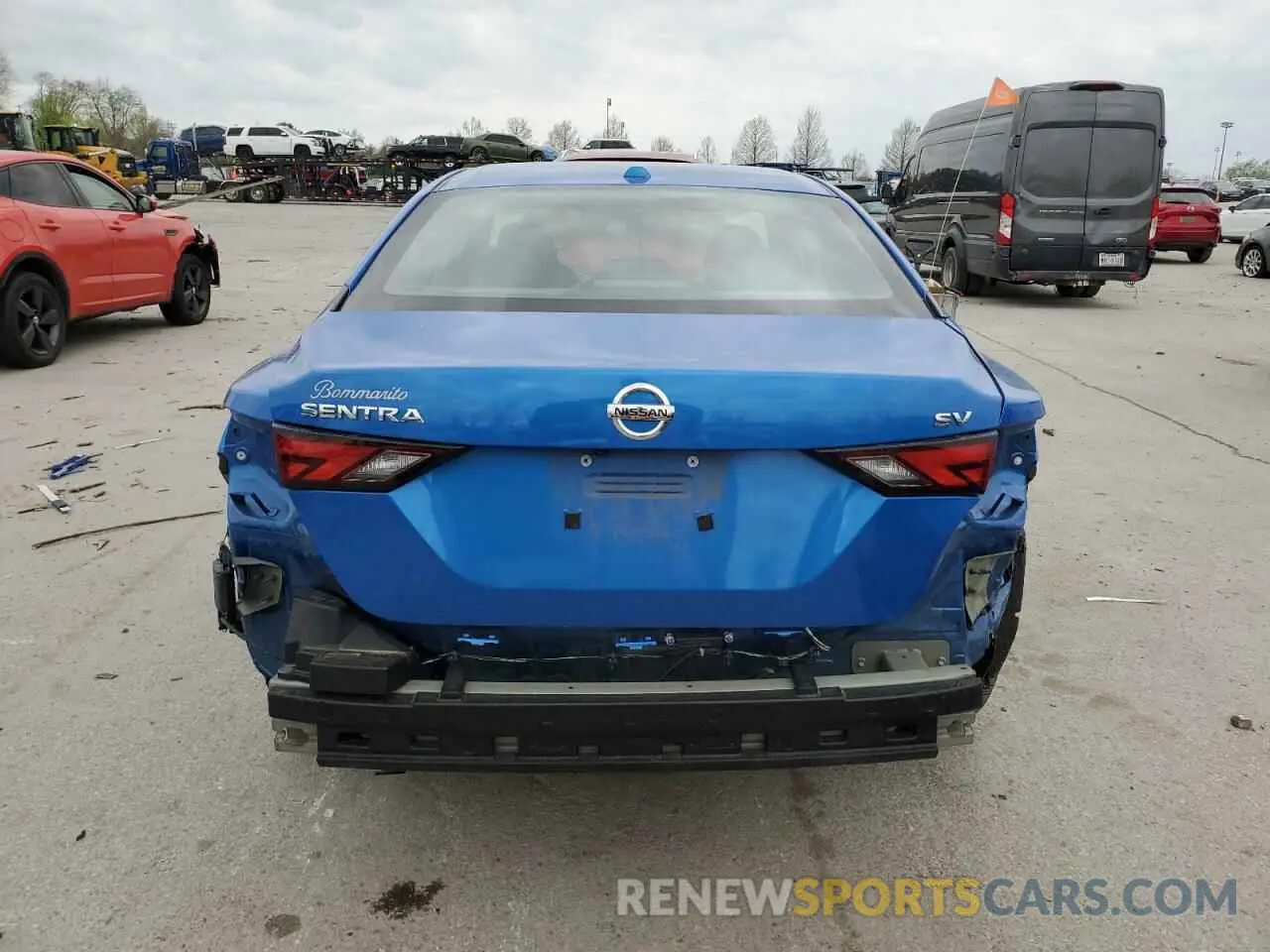 6 Photograph of a damaged car 3N1AB8CV6LY260551 NISSAN SENTRA 2020