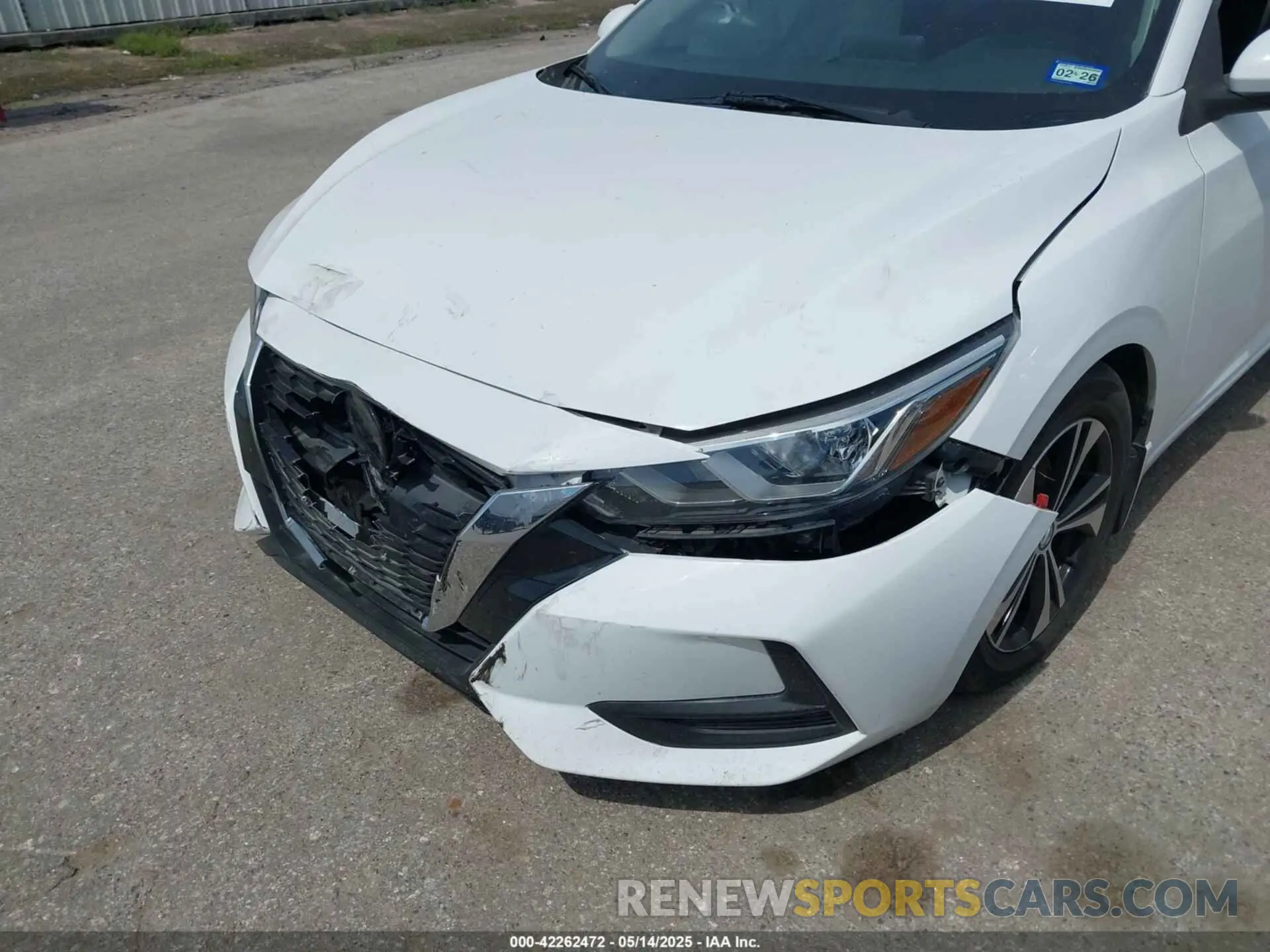6 Photograph of a damaged car 3N1AB8CV6LY268360 NISSAN SENTRA 2020