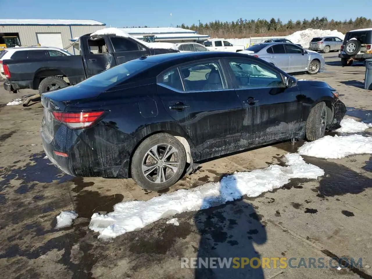 3 Photograph of a damaged car 3N1AB8CV6LY268472 NISSAN SENTRA 2020