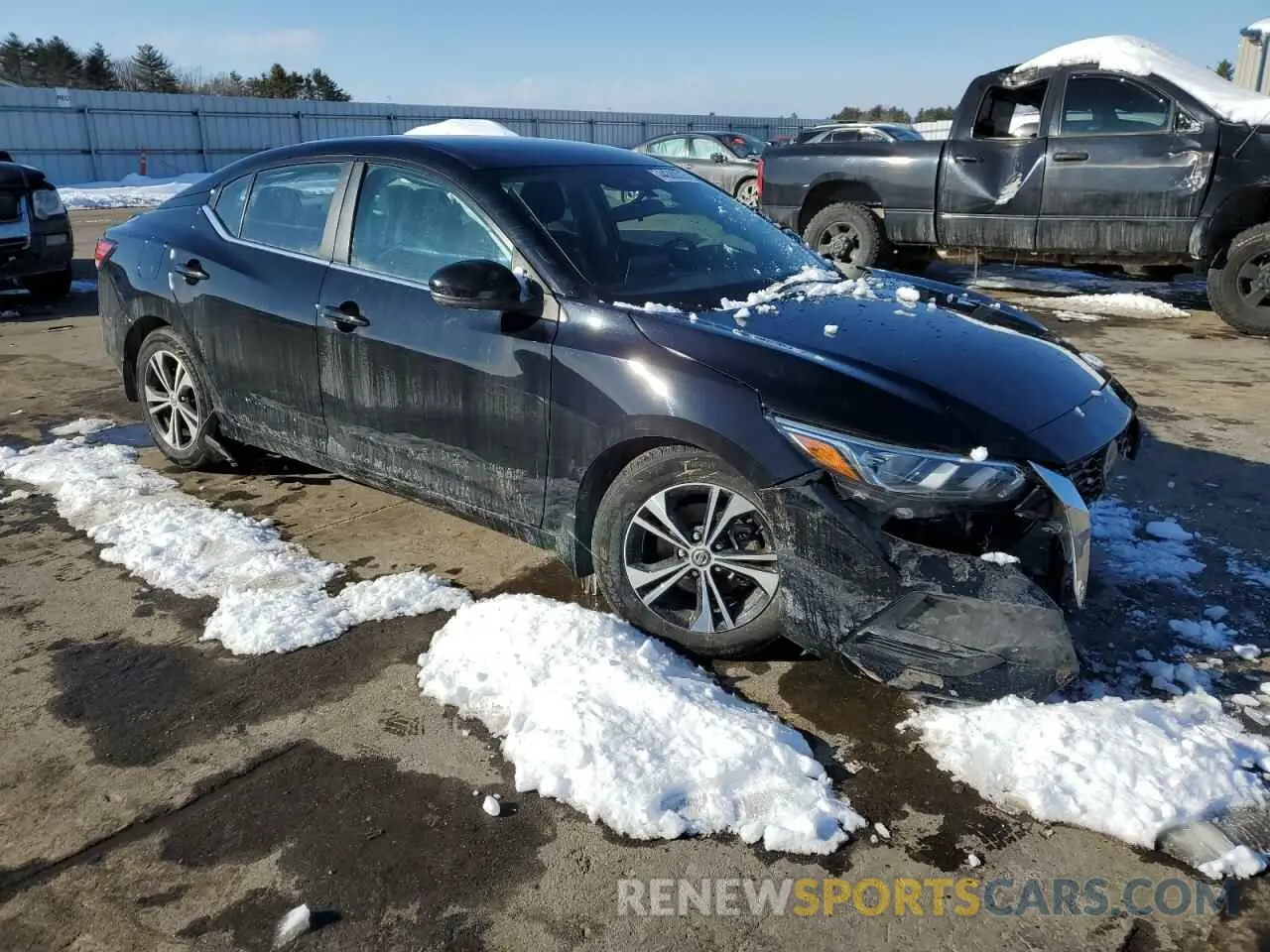 4 Photograph of a damaged car 3N1AB8CV6LY268472 NISSAN SENTRA 2020
