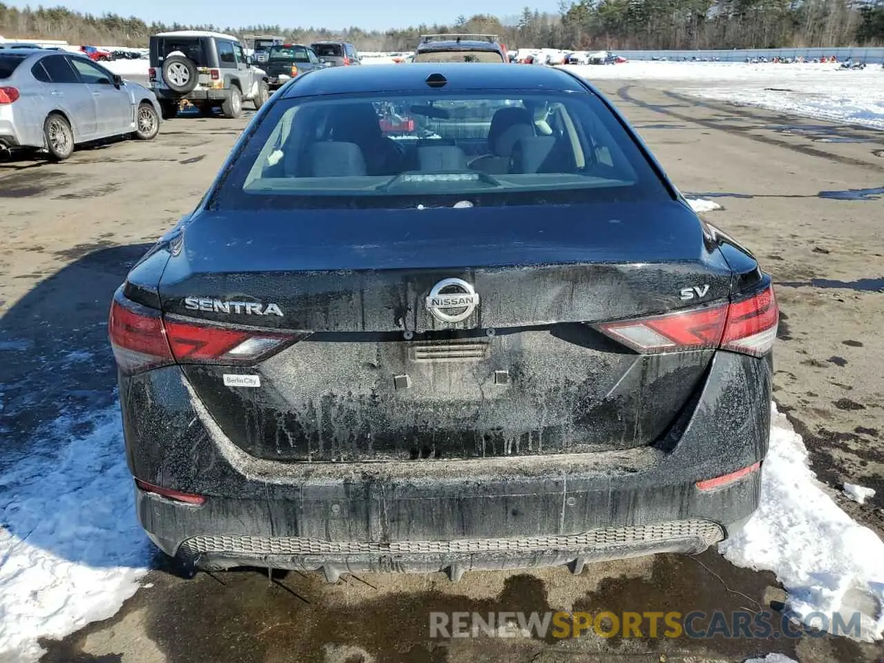 6 Photograph of a damaged car 3N1AB8CV6LY268472 NISSAN SENTRA 2020