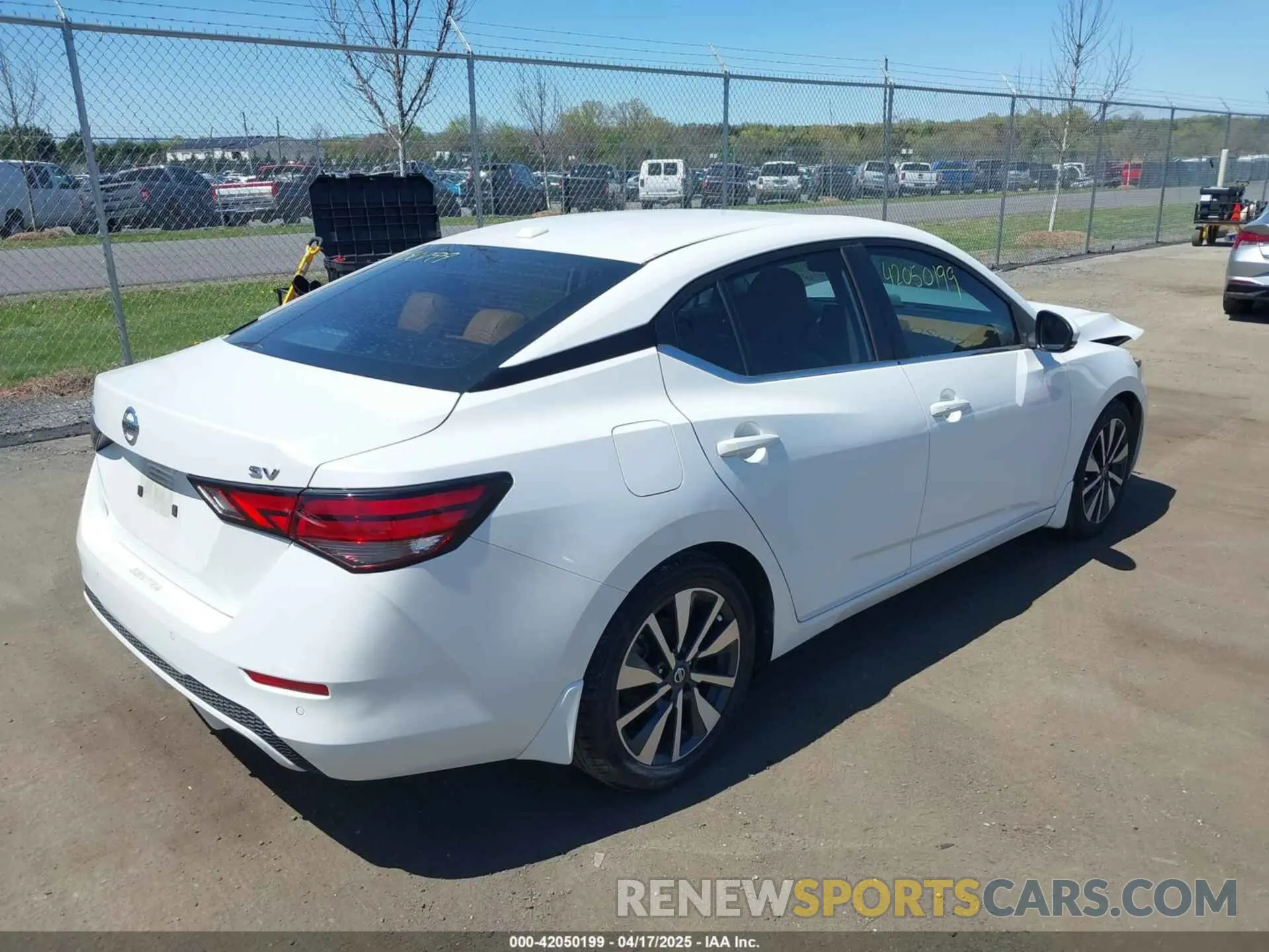 4 Photograph of a damaged car 3N1AB8CV6LY291623 NISSAN SENTRA 2020