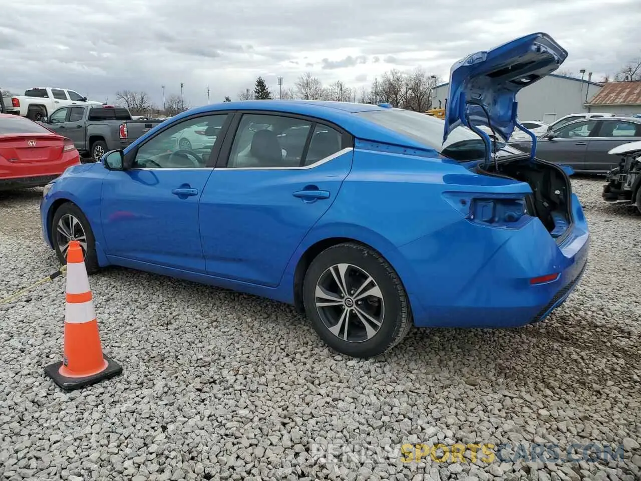 2 Photograph of a damaged car 3N1AB8CV6LY304418 NISSAN SENTRA 2020