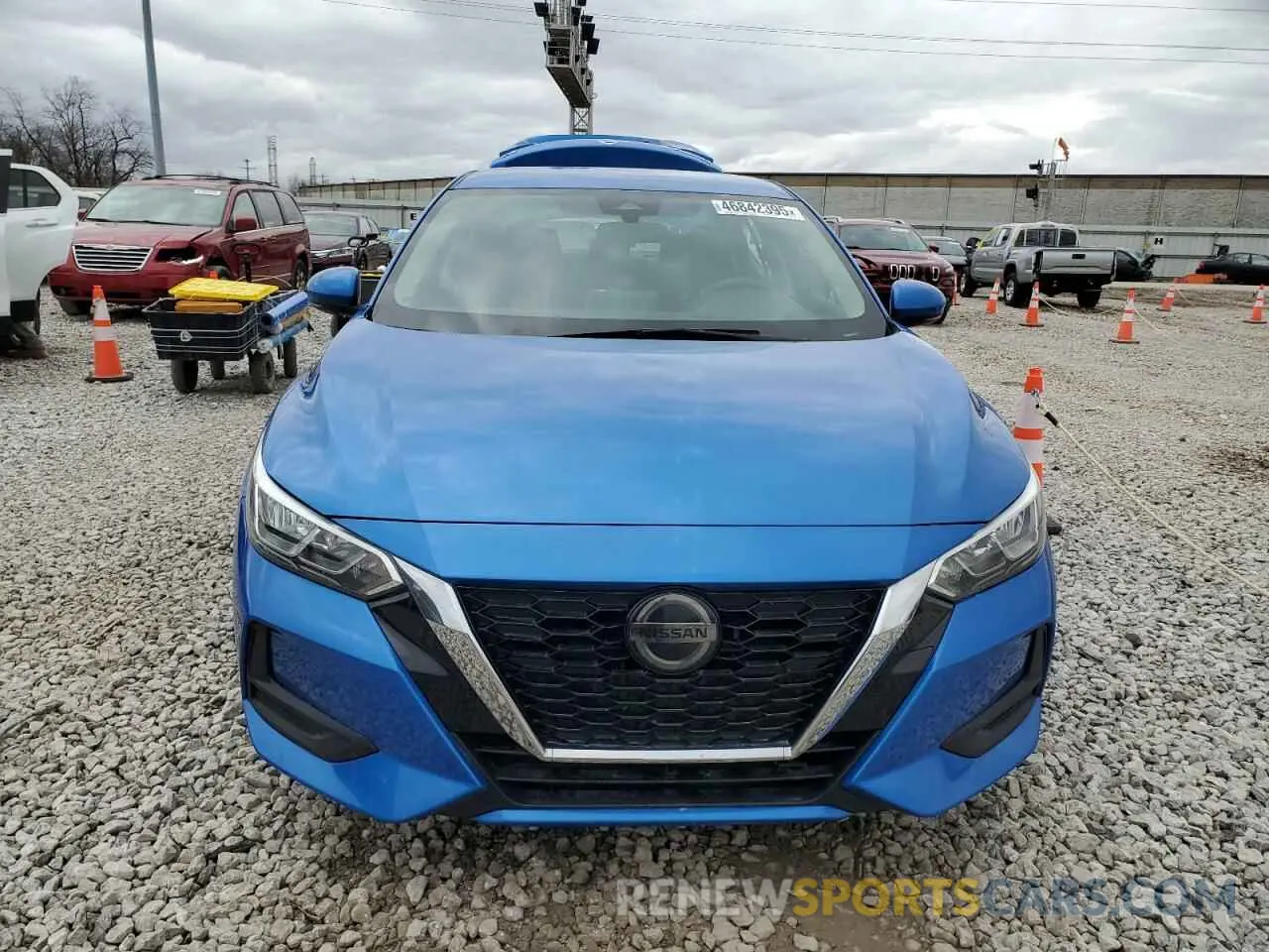 5 Photograph of a damaged car 3N1AB8CV6LY304418 NISSAN SENTRA 2020
