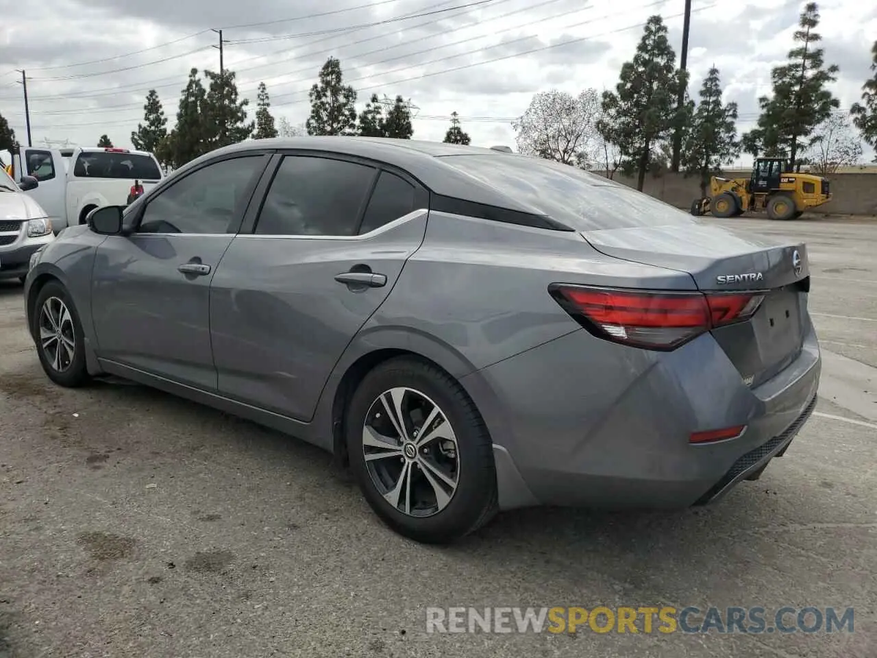 2 Photograph of a damaged car 3N1AB8CV6LY304726 NISSAN SENTRA 2020