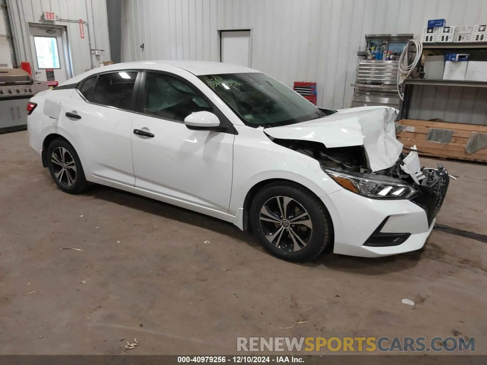 1 Photograph of a damaged car 3N1AB8CV6LY310235 NISSAN SENTRA 2020