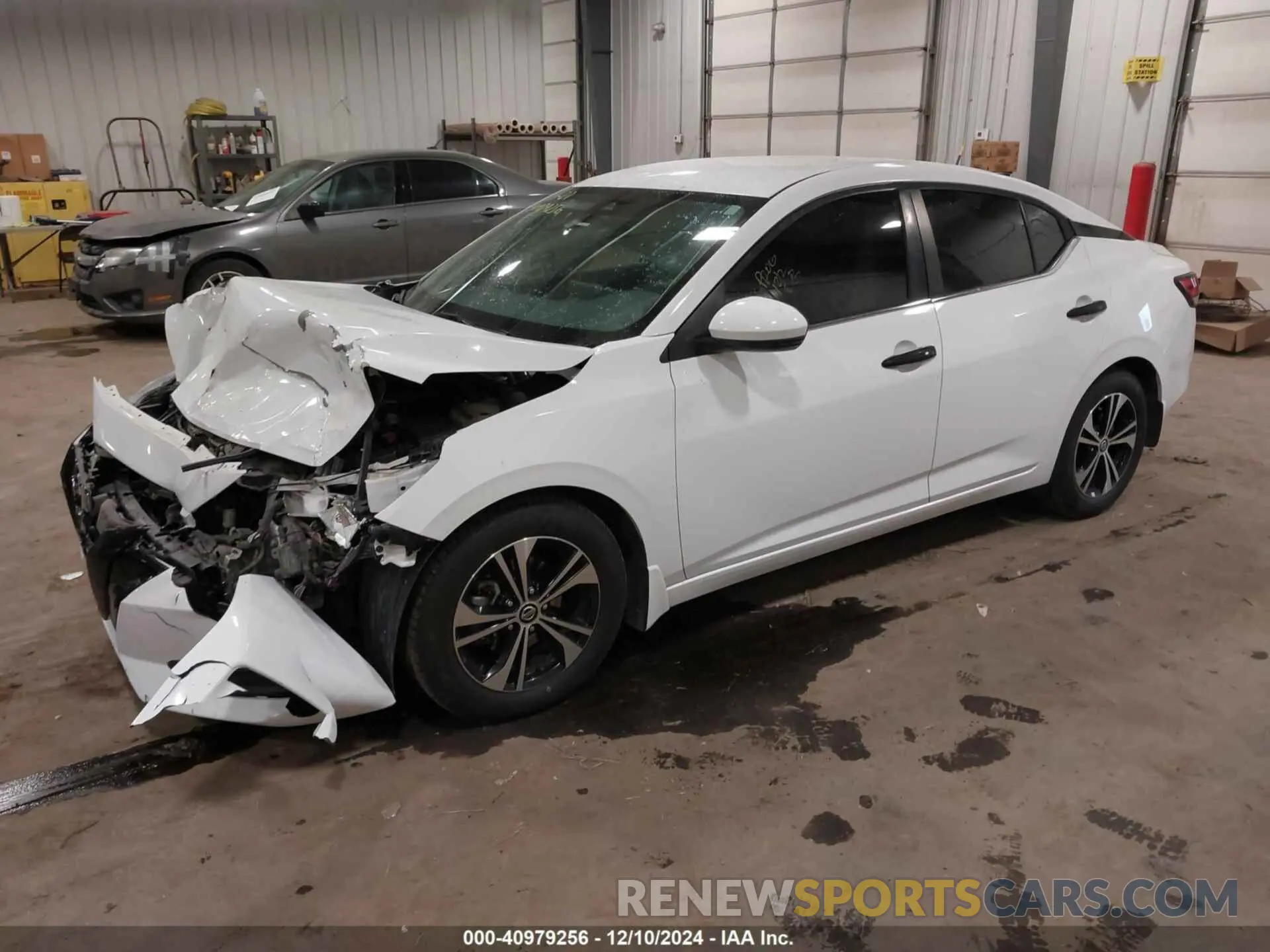 2 Photograph of a damaged car 3N1AB8CV6LY310235 NISSAN SENTRA 2020