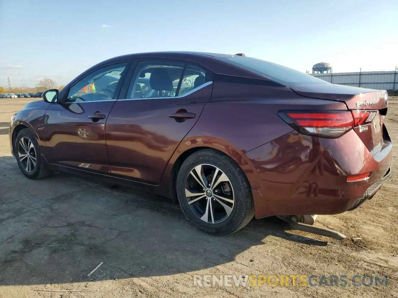 2 Photograph of a damaged car 3N1AB8CV6LY311062 NISSAN SENTRA 2020