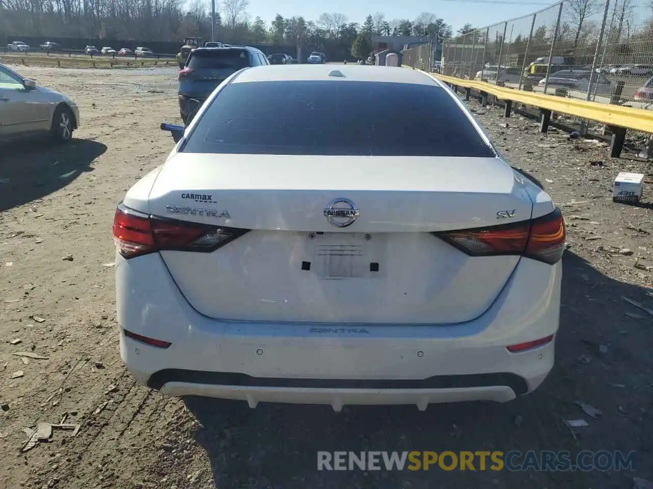 6 Photograph of a damaged car 3N1AB8CV6LY312888 NISSAN SENTRA 2020