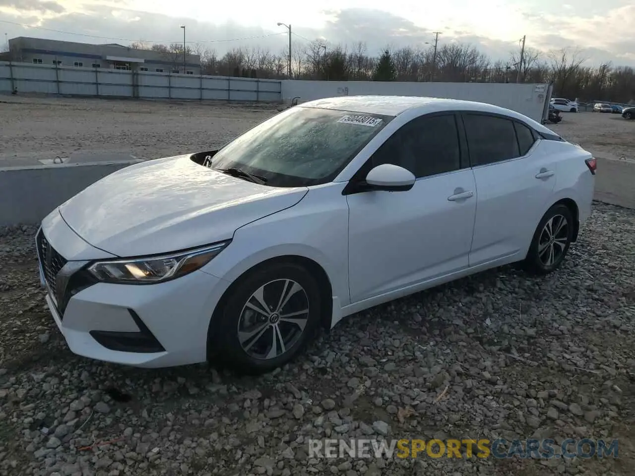 1 Photograph of a damaged car 3N1AB8CV7LY212671 NISSAN SENTRA 2020