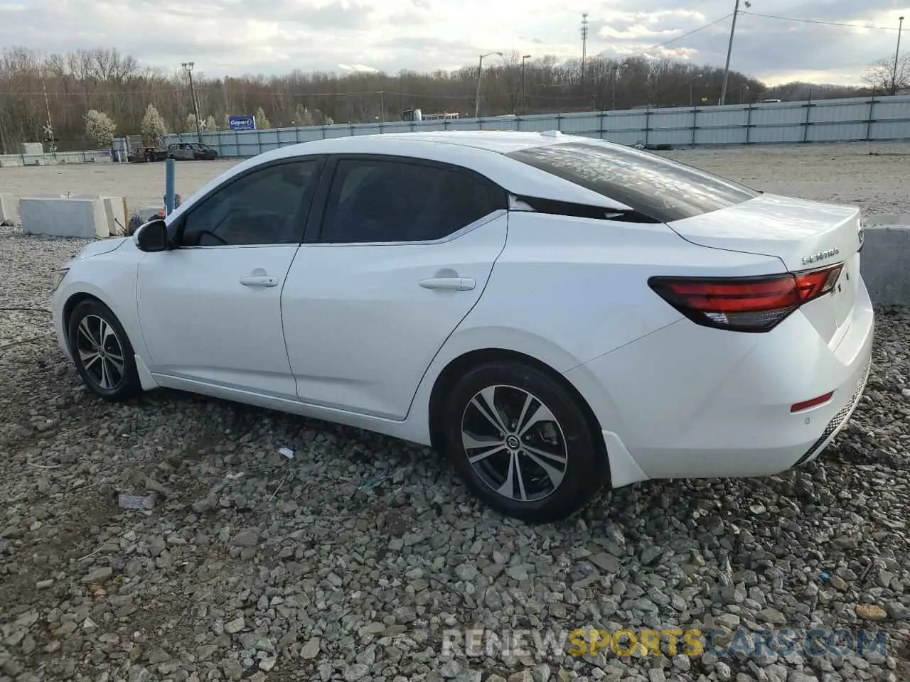 2 Photograph of a damaged car 3N1AB8CV7LY212671 NISSAN SENTRA 2020