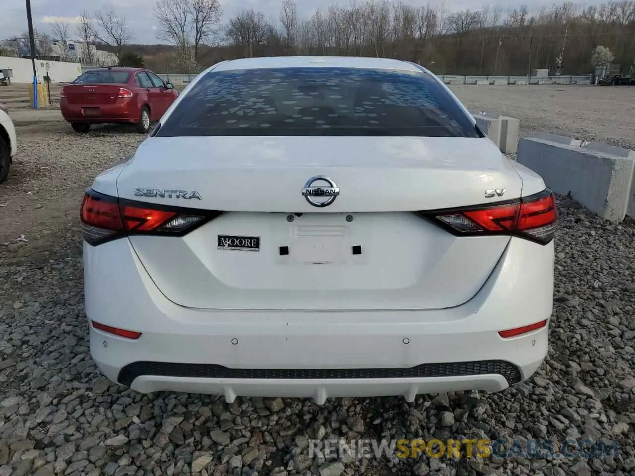 6 Photograph of a damaged car 3N1AB8CV7LY212671 NISSAN SENTRA 2020