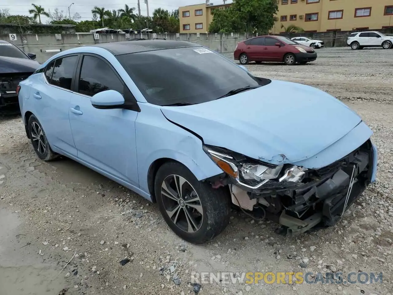 4 Photograph of a damaged car 3N1AB8CV7LY222620 NISSAN SENTRA 2020