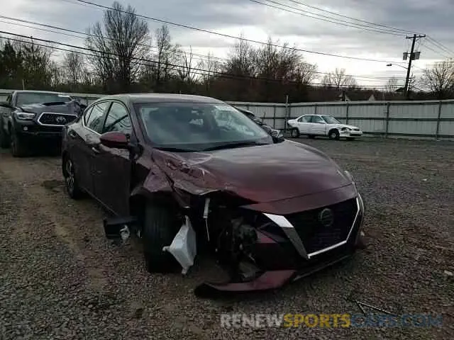 10 Photograph of a damaged car 3N1AB8CV7LY226571 NISSAN SENTRA 2020