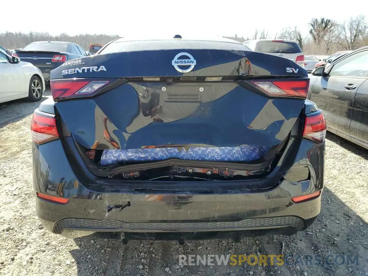 6 Photograph of a damaged car 3N1AB8CV7LY231382 NISSAN SENTRA 2020