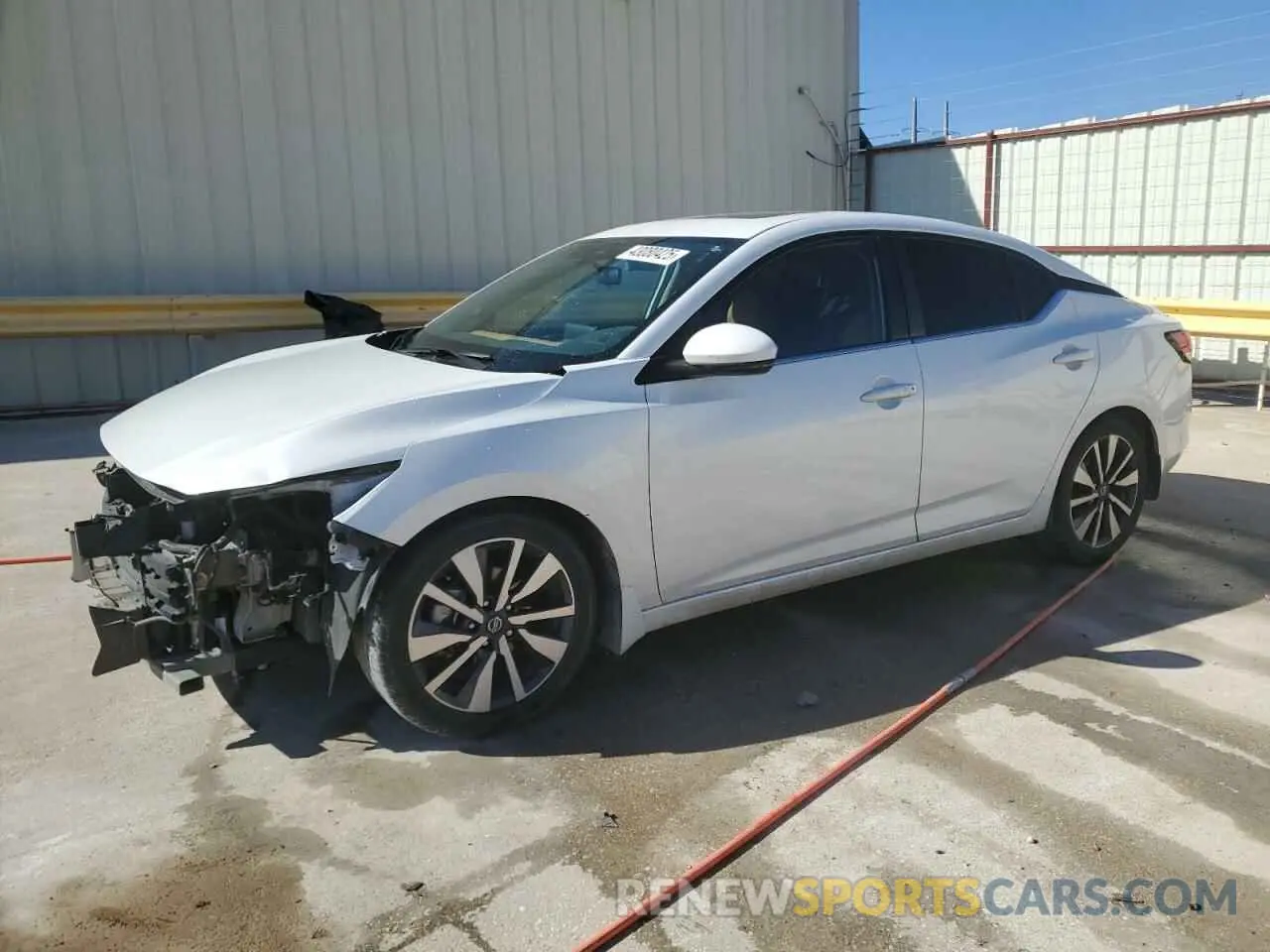 1 Photograph of a damaged car 3N1AB8CV7LY232757 NISSAN SENTRA 2020