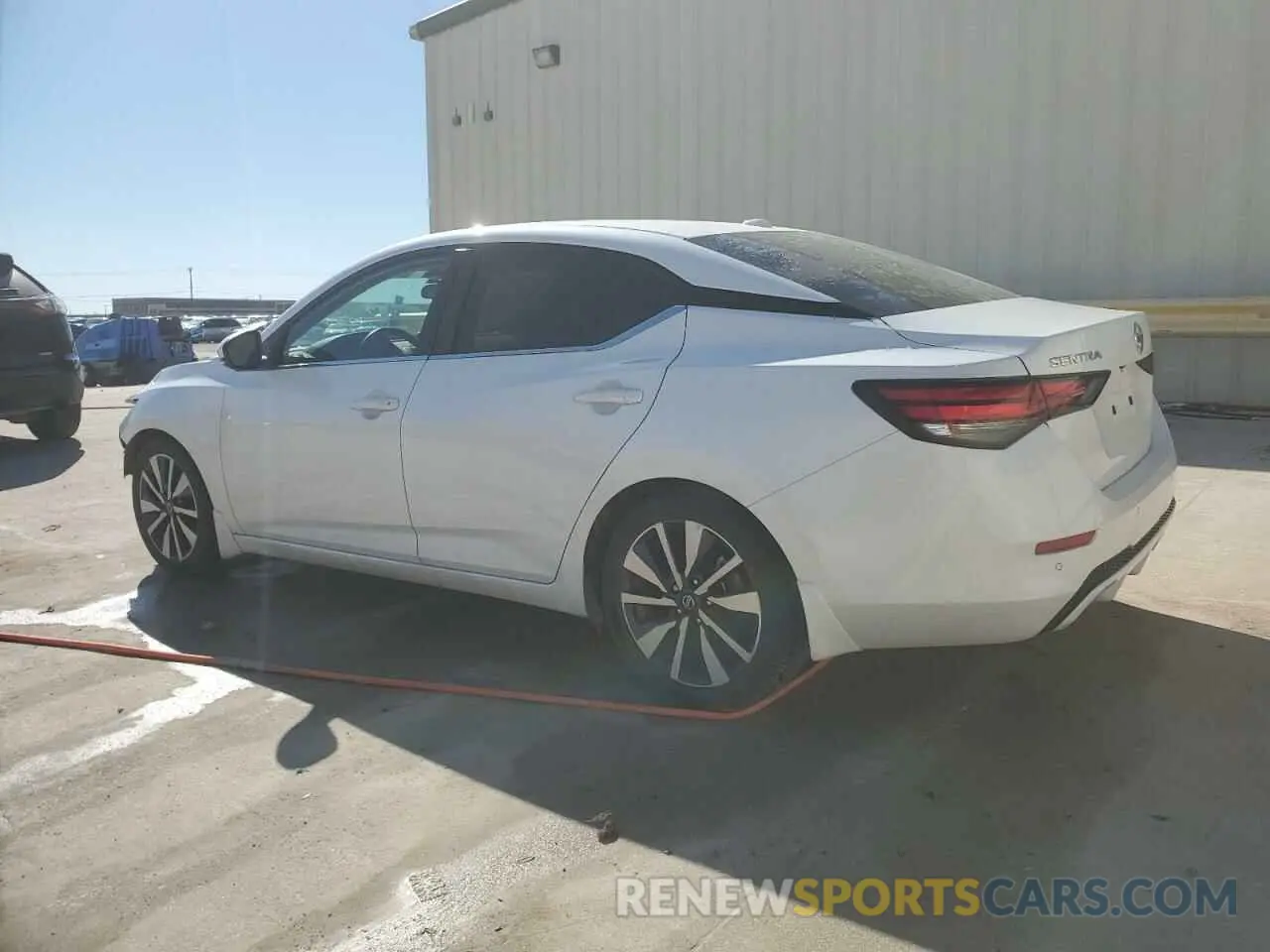 2 Photograph of a damaged car 3N1AB8CV7LY232757 NISSAN SENTRA 2020