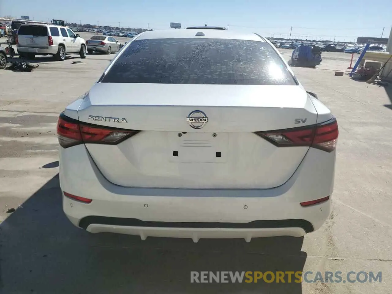 6 Photograph of a damaged car 3N1AB8CV7LY232757 NISSAN SENTRA 2020