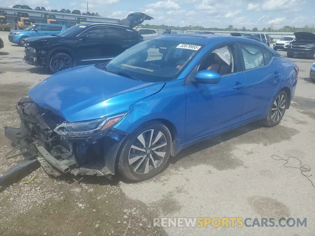 1 Photograph of a damaged car 3N1AB8CV7LY246481 NISSAN SENTRA 2020