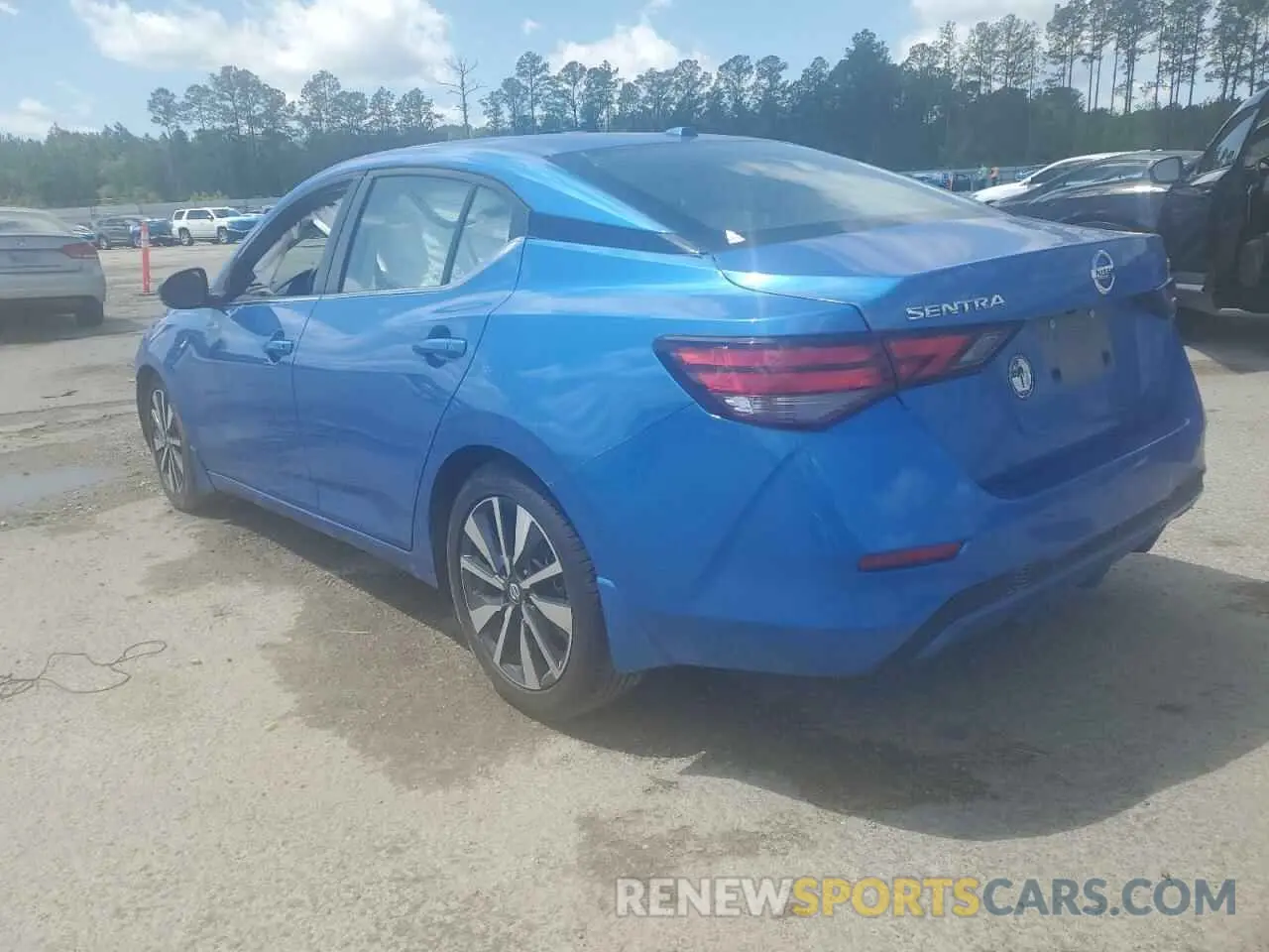 2 Photograph of a damaged car 3N1AB8CV7LY246481 NISSAN SENTRA 2020