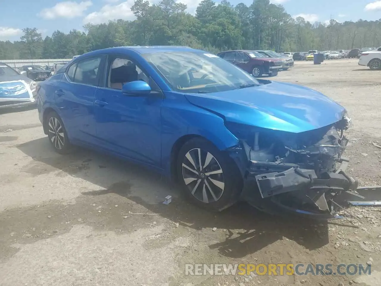 4 Photograph of a damaged car 3N1AB8CV7LY246481 NISSAN SENTRA 2020