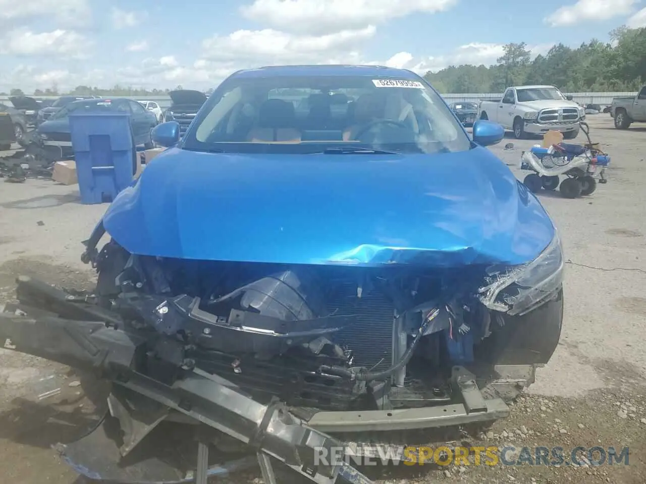 5 Photograph of a damaged car 3N1AB8CV7LY246481 NISSAN SENTRA 2020
