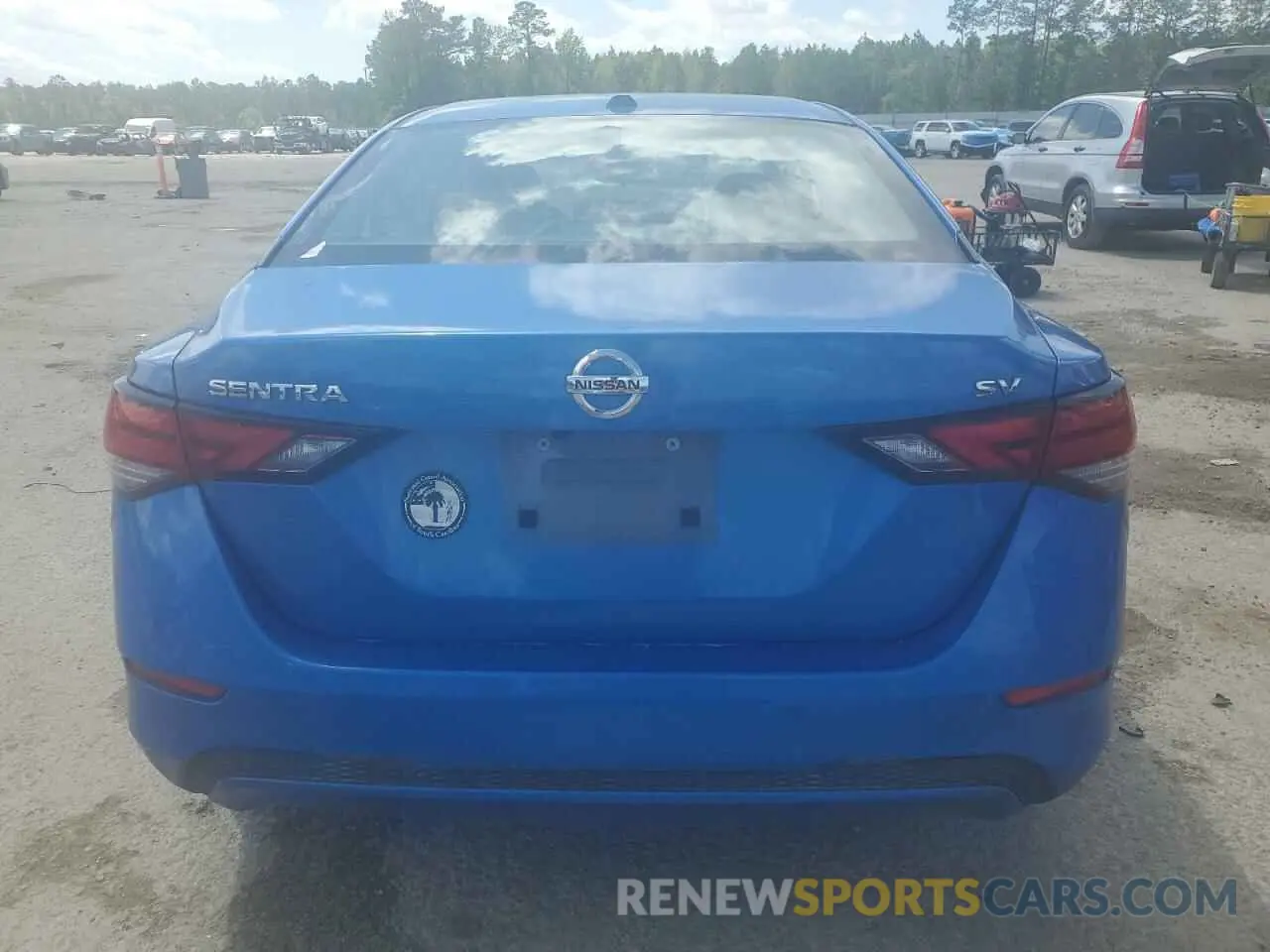 6 Photograph of a damaged car 3N1AB8CV7LY246481 NISSAN SENTRA 2020