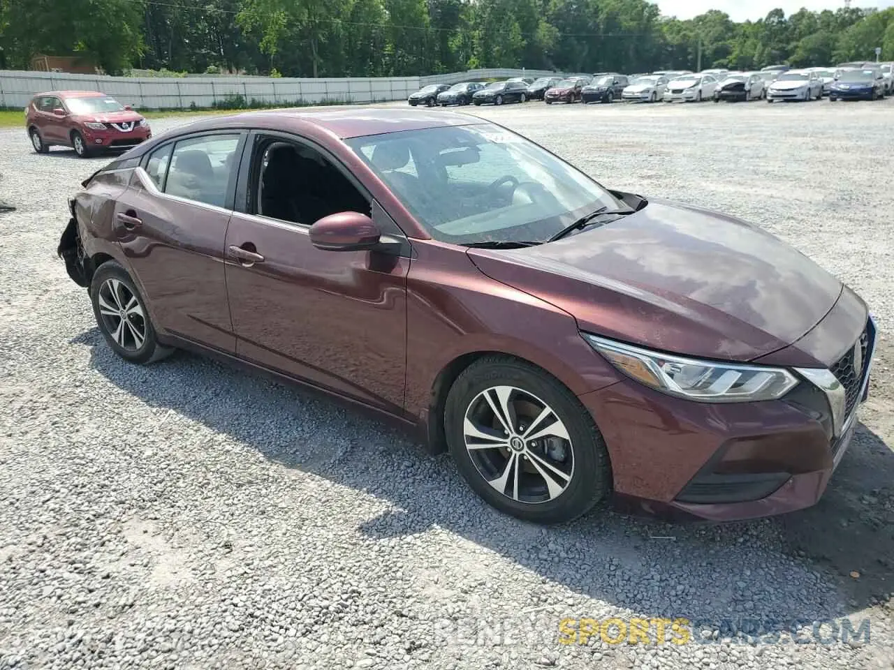 4 Photograph of a damaged car 3N1AB8CV7LY256458 NISSAN SENTRA 2020