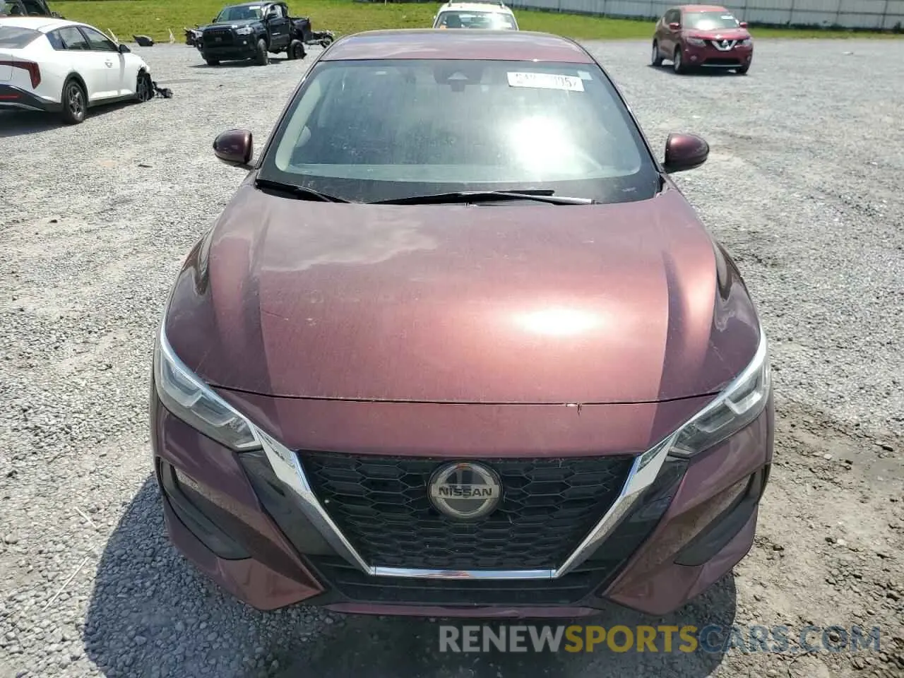 5 Photograph of a damaged car 3N1AB8CV7LY256458 NISSAN SENTRA 2020